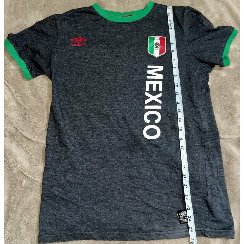 Umbro Size Small Mexico Soccer Shirt - Picture 3 of 7